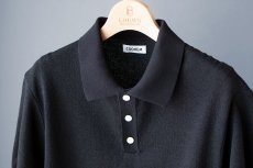 画像6: 【30%OFF】 ブークレニットポロ｜ブラック (6)