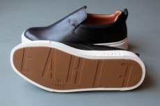 画像2: DRAPE SLIPON SNEAKERS｜BLACK (2)