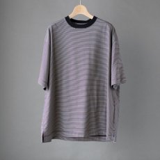 画像5: MINI BORDER WIDE Tee｜BLACK (5)