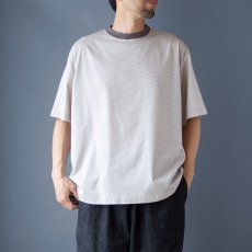 画像2: MINI BORDER WIDE Tee｜MOCA (2)