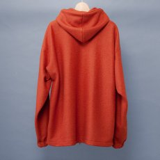 画像7: WOOL BOUCLE FULLZIP PARKA｜DARK ORANGE (7)
