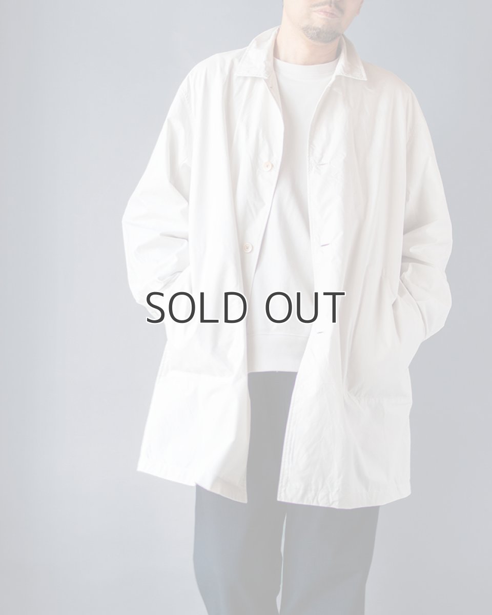 画像1: 40Typewriter Shirts Coat｜Lt.beige (1)