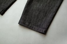 画像11: 12oz Stretch Denim Easy Pants｜BLACK (11)