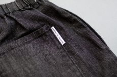 画像10: 12oz Stretch Denim Easy Pants｜BLACK (10)