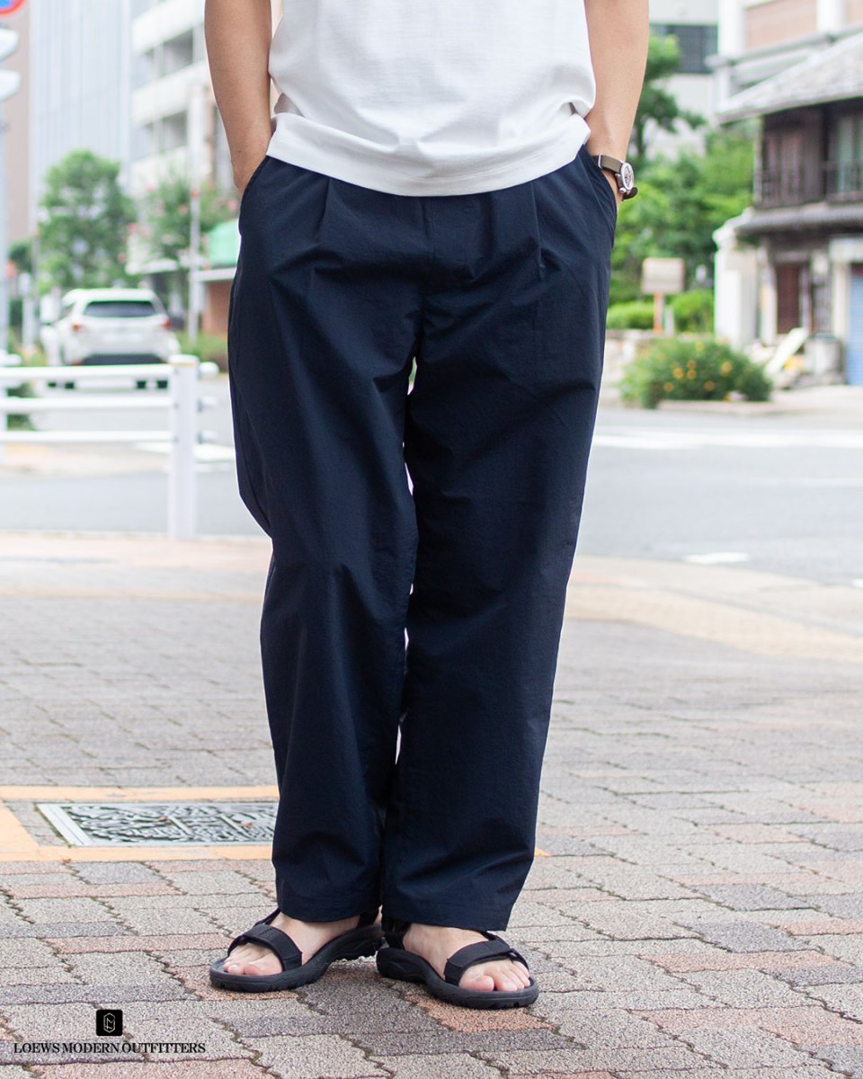 画像1: TUSSER NYLON LIGHT PANTS｜NAVY (1)