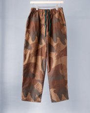 画像4: バックサテン CAMO EASY PANTS (4)