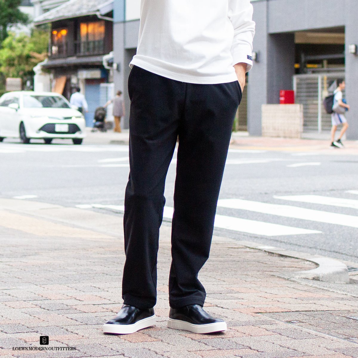 画像1: JOURPANTS THERMO NARROW｜BLACK (1)