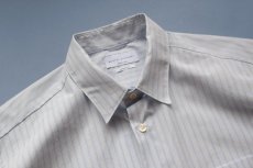 画像7: POPLIN STRIPE LOOSE FIT R/C SHIRTS｜MINT (7)