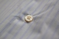 画像11: POPLIN STRIPE LOOSE FIT R/C SHIRTS｜MINT (11)