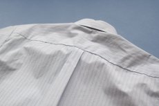 画像12: POPLIN STRIPE LOOSE FIT R/C SHIRTS｜MINT (12)
