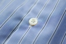 画像12: TYPEWRITER STRIPE LOOSE FIT R/C SHIRTS｜NAVY (12)