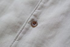 画像11: ORGANIC W-GUAZE OPEN COLLAR S/S SHIRTS｜BEIGE (11)