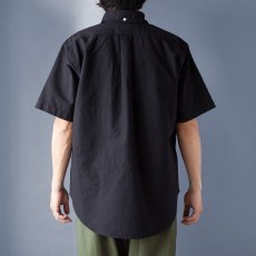 画像4: OXFORD PULL OVER S/S B.D. SHIRTS｜BLACK (4)