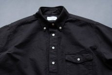 画像7: OXFORD PULL OVER S/S B.D. SHIRTS｜BLACK (7)