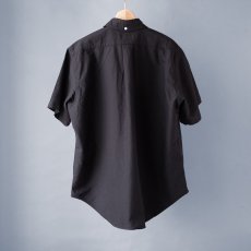 画像6: OXFORD PULL OVER S/S B.D. SHIRTS｜BLACK (6)