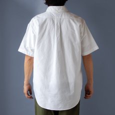 画像4: OXFORD PULL OVER S/S B.D. SHIRTS｜WHITE (4)