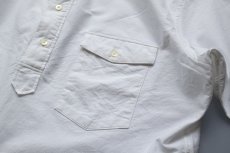 画像11: OXFORD PULL OVER S/S B.D. SHIRTS｜WHITE (11)