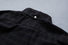 画像10: OX CHECK PULL OVER S/S B.D. SHIRTS｜NAVYxGREEN (10)