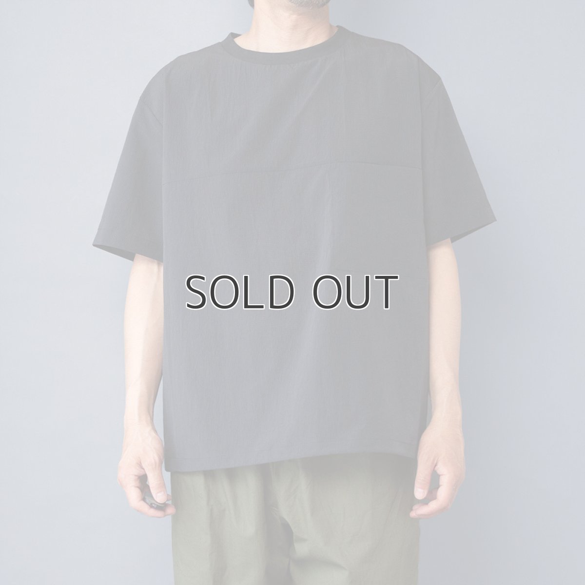 画像1: DOT AIR P/O TEE｜BLACK (1)
