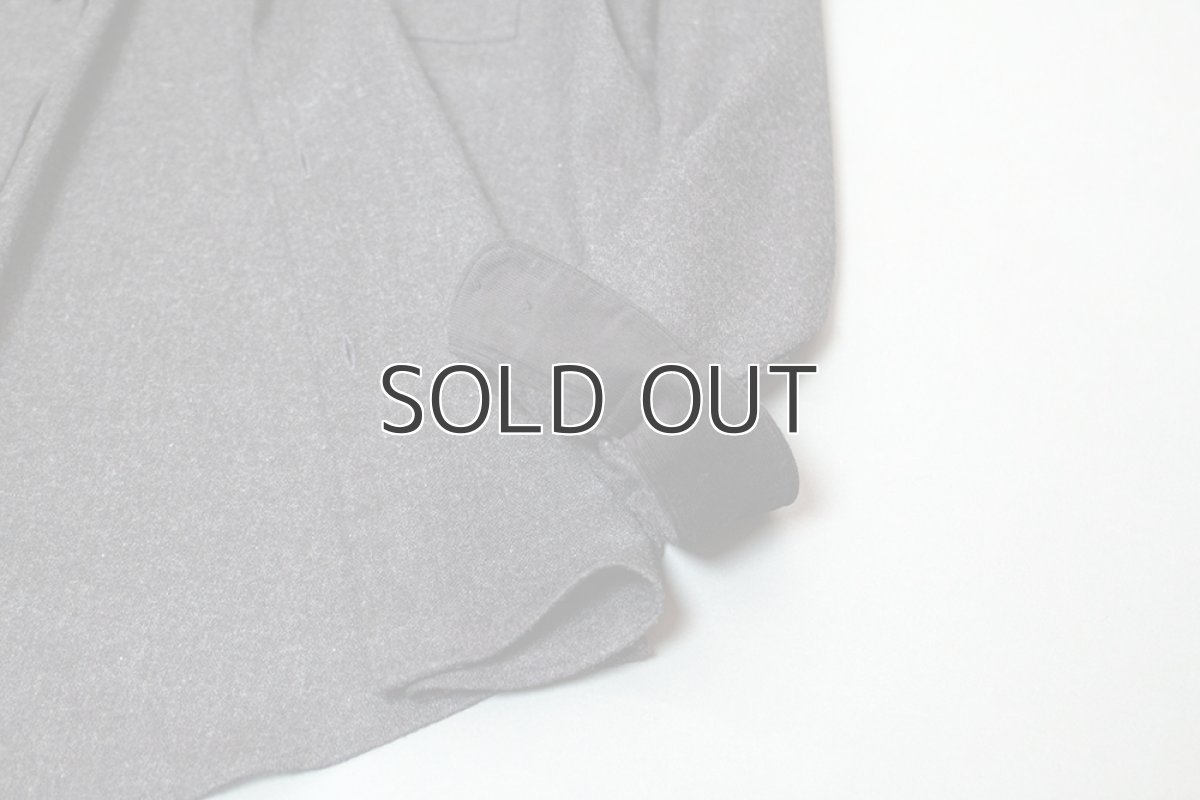 画像8: WOOL R/C SHIRTS|CCHARCOAL (8)