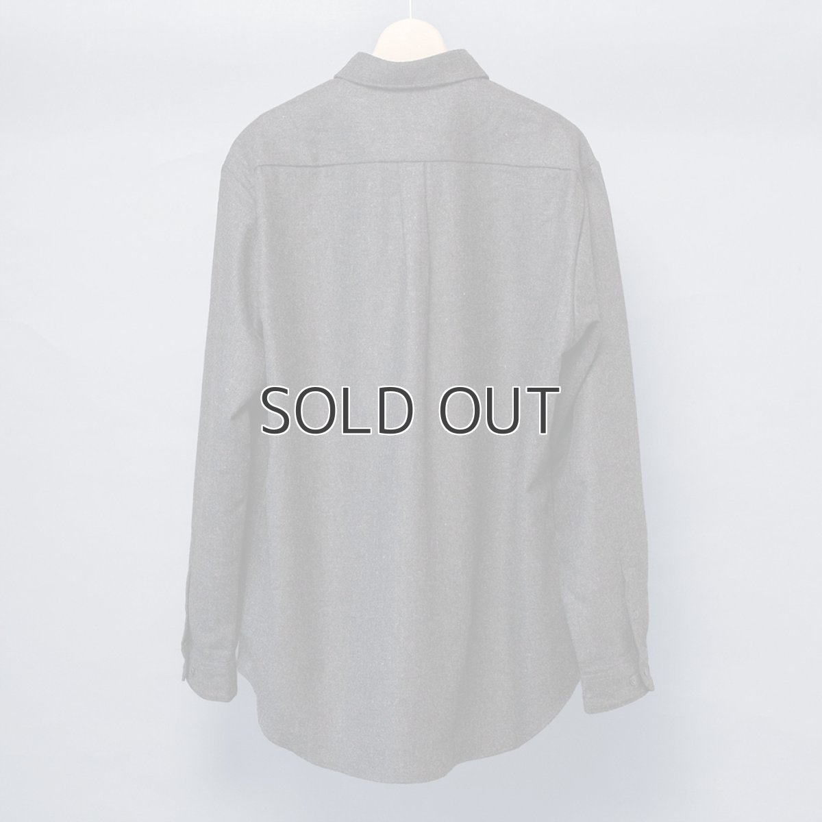 画像6: WOOL R/C SHIRTS|CCHARCOAL (6)