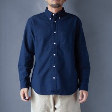 画像1: SUPIMA OX BD SHIRTS｜DK.NAVY (1)
