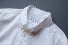 画像7: 100/2ブロードボタンダウンシャツ(Bulging Fit)｜ホワイト (7)