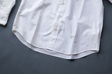 画像8: 100/2ブロードボタンダウンシャツ(Bulging Fit)｜ホワイト (8)