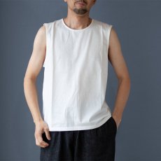 画像2: UNDER NOSLEEVE TEE｜WHITE (2)