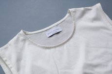 画像7: UNDER NOSLEEVE TEE｜WHITE (7)