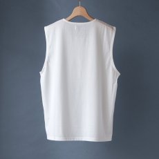 画像6: UNDER NOSLEEVE TEE｜WHITE (6)