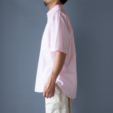 画像3: HIGH COUNT BROAD PULLOVER S/S B.D SHIRTS｜PINK (3)