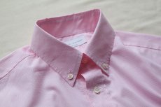 画像7: HIGH COUNT BROAD PULLOVER S/S B.D SHIRTS｜PINK (7)