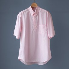 画像5: HIGH COUNT BROAD PULLOVER S/S B.D SHIRTS｜PINK (5)