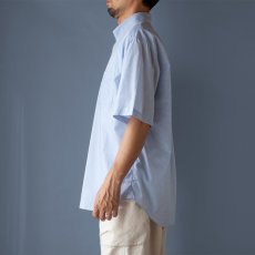 画像3: HIGH COUNT BROAD PULLOVER S/S B.D SHIRTS｜SAX (3)