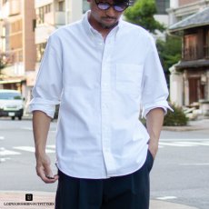 画像1: SUPIMA OX BD SHIRTS｜WHITE (1)