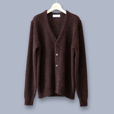 画像1: MOHAIR CARDIGAN｜BROWN (1)