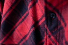 画像5: 【30%OFF】bettaku relax mackinaw shirts jacket - CHECK NEL RED (5)