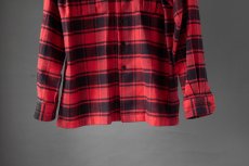 画像7: 【30%OFF】bettaku relax mackinaw shirts jacket - CHECK NEL RED (7)