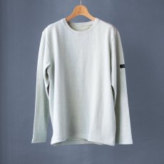 画像4: リネンウールモンスターオンス長袖Tシャツ｜ミスト (4)