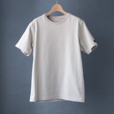 画像5: オーガニック超長綿タック衿Tシャツ｜グレー杢 (5)