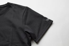 画像9: オーガニック超長綿タック衿Tシャツ｜ブラック (9)
