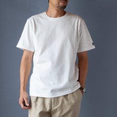 画像2: オーガニック超長綿タック衿Tシャツ｜ホワイト (2)