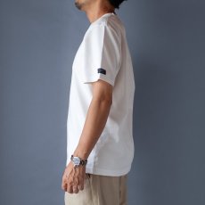 画像3: オーガニック超長綿タック衿Tシャツ｜ホワイト (3)