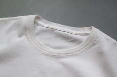 画像7: オーガニック超長綿タック衿Tシャツ｜ホワイト (7)