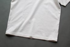 画像8: オーガニック超長綿タック衿Tシャツ｜ホワイト (8)
