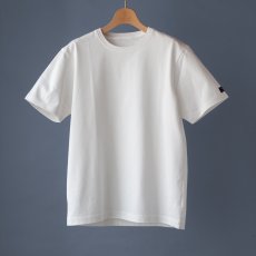 画像5: オーガニック超長綿タック衿Tシャツ｜ホワイト (5)