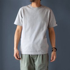 画像2: ペルー超長綿サイドポケットTシャツ｜グレー (2)