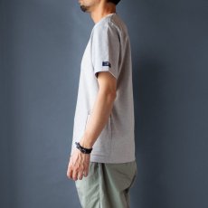 画像3: ペルー超長綿サイドポケットTシャツ｜グレー (3)