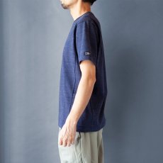 画像3: ペルー超長綿サイドポケットTシャツ｜インクブルー (3)